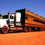 Astralian road train